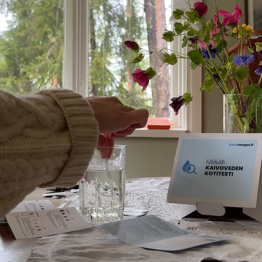 Juomaveden testaus kotona – helppo tapa varmistaa, että vesi on oikeasti puhdasta